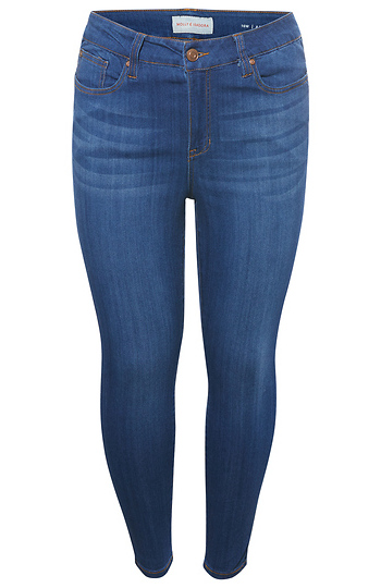 High Rise Ankle Jean Slide 1