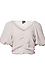 Cropped Puff Sleeve Top Thumb 1