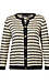 Vero Moda O-Neck Striped Cardigan Thumb 1