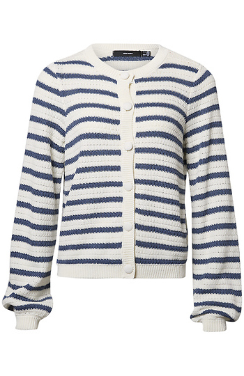 Striped Cardigan Slide 1