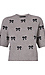 Bow Printed Pullover Thumb 1