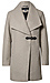 Coat with Notch Closure Detail Thumb 1