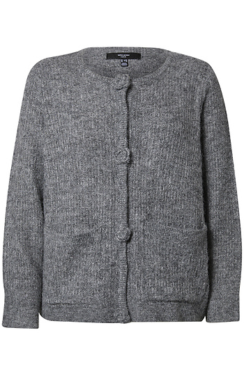 Round Neck Cardigan Slide 1