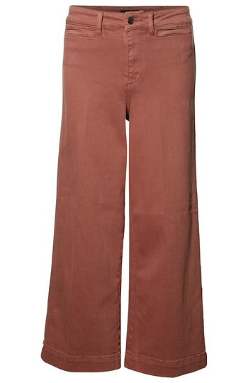 High Rise Wide Leg Cropped Jean Slide 1