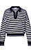 525 America Stripe Collared Pullover Thumb 1