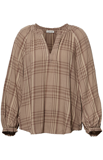 Plaid Blouse Slide 1