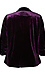 Ruched Sleeve Velvet Blazer Thumb 2