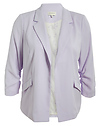 Skies are Blue Shirred Sleeve Blazer