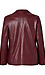 Faux Leather Open Blazer Thumb 2