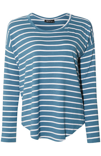 Striped Long Sleeve Slide 1