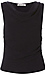 Sleeveless Cowl Neck Hacci Crepe Top Thumb 1