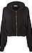 Crop Zip Up Hoodie Thumb 1