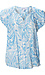 Paisley Button Front Top Thumb 1