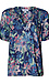 Floral Split Neck Blouse Thumb 1