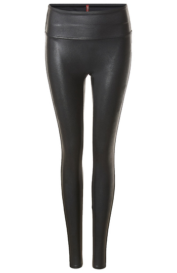 Spanx Faux Leather Leggings Slide 1