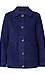 Long Sleeve Button Front Coat Thumb 1