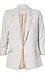 Shirred Sleeve Blazer Thumb 1