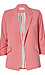 Shirred Sleeve Blazer Thumb 1