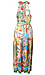 Tropical Halter Dress Thumb 2