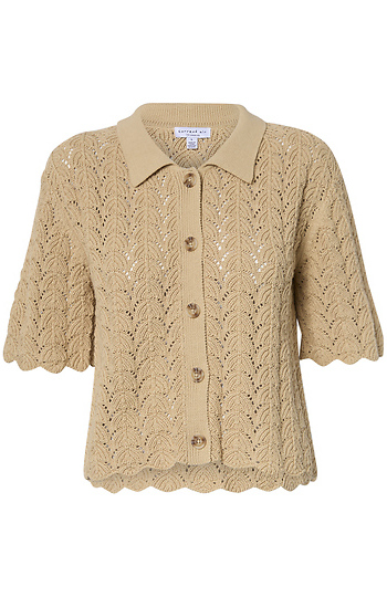 Collared Cardigan Slide 1
