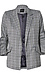 Plaid Open Blazer Thumb 1