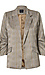 Plaid Open Blazer Thumb 1