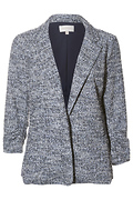 Tweed Open Blazer