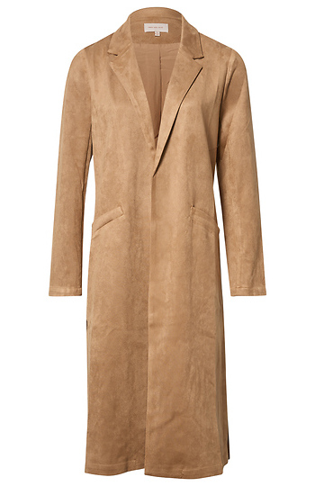 Faux Suede Jacket Slide 1