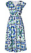 V-Neck Midi Dress Thumb 1