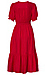 V-Neck Midi Dress Thumb 2