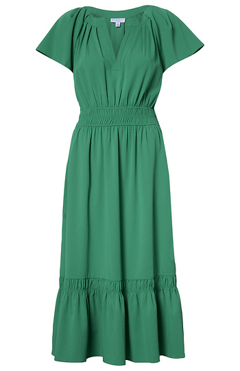Short Sleeve Midi Dress Slide 1