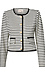 Striped Button Down Cardigan Thumb 1