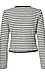 Striped Button Down Cardigan Thumb 2