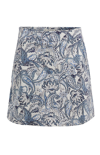 Paisley Print Skort Slide 1