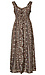 Paisley Print Midi Dress Thumb 1