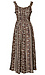 Paisley Print Midi Dress Thumb 2