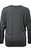 Boat Neck Long Sleeve Hacci Top Thumb 2