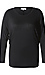 Boat Neck Long Sleeve Hacci Top Thumb 1