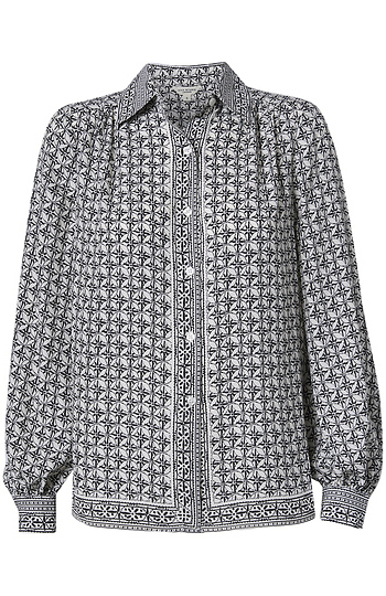 Geo Print Long Sleeve Slide 1