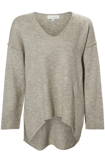 V-Neck Long Sleeve Slide 1