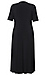 Elbow Sleeve Wrap Dress Thumb 2