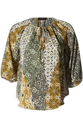 Printed Blouse Slide 1
