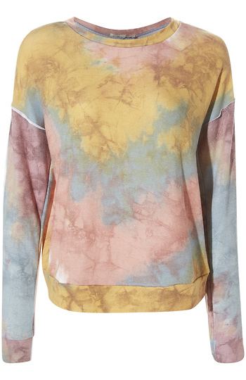 Tie Dye Pullover Slide 1