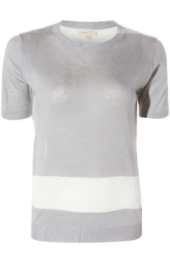 Crochet Back T Shirt Slide 1