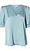 V-Neck Short Sleeve Blouse Thumb 1
