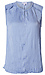 Pleated Sleeveless Top Thumb 1