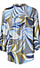 Tribal 3/4 Sleeve Top Thumb 2