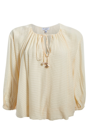 Bubble Hem Blouse Slide 1