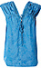 V Neck Shirred Top Thumb 1