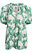 Split Ruffled Neck Top Thumb 1